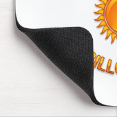 Tapete para Ratón con Logo Sol Brillo Sola | Mouse Mousepad (Ecke)