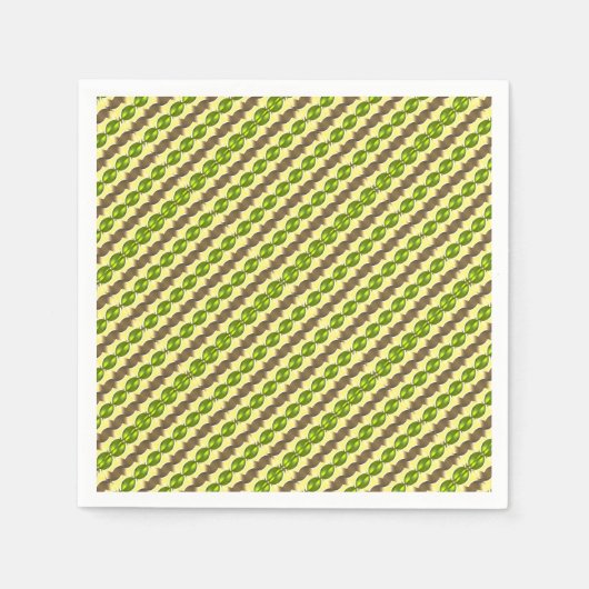 Tapete-Retro Serviette (Vorderseite)