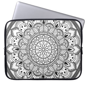 Tapete Rosette mandala Laptopschutzhülle