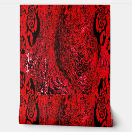 Tapete - Schwarze Himbeere & Feurige Spirale