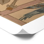 Tapete "Trellis", 1864 Poster (Ecke)