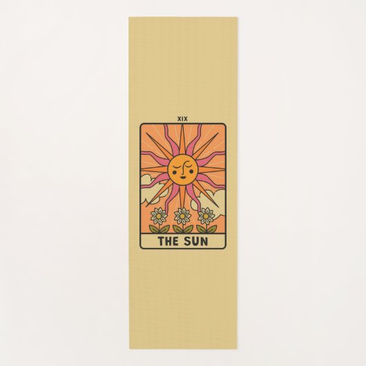 Tapete Yoga - The Sun Yogamatte (Vorderseite)