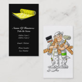 Tapeten-Aufhänger-Visitenkarte Visitenkarte (Vorne/Hinten)