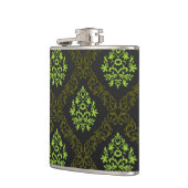 Tapeten-Blumengrün Flachmann (Links)