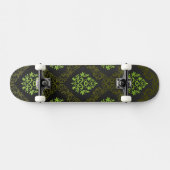 Tapeten-Blumengrün Skateboard (Horizontal)