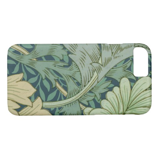 Tapeten-Muster-Probe mit Chrysantheme Case-Mate iPhone Hülle (Rückseite (Horizontal))