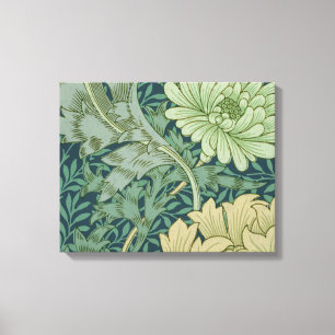 Tapeten-Muster-Probe mit Chrysantheme Leinwanddruck