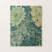 Tapeten-Muster-Probe mit Chrysantheme Puzzle (Vertikal)