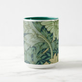 Tapeten-Muster-Probe mit Chrysantheme Tasse (Zentrum)