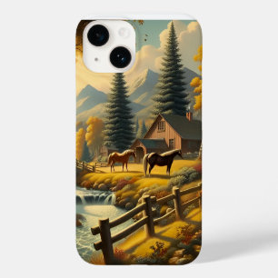 Tapeten Vintage Retro 1940er Case-Mate iPhone 14 Hülle