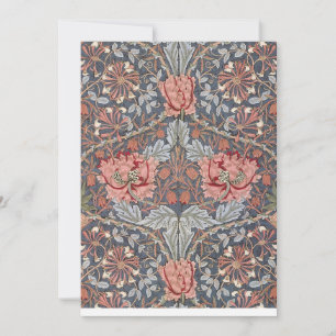 Tapetenentwürfe von William Morris Einladung