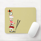tapetesushiamontonado mousepad (Mit Mouse)