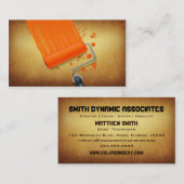 Tapezierte Archiv-Maler-Visitenkarte Visitenkarte (Vorne/Hinten)