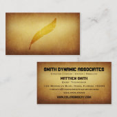 Tapezierte Archiv-Verfasser-Spulen-Visitenkarte Visitenkarte (Vorne/Hinten)