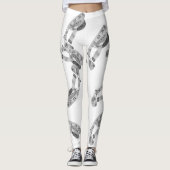 Tapezierungsmaßnahmen Leggings (Vorderseite)