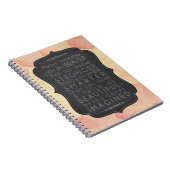 Tapfer, stark, intelligent und schön notizblock (Rechte Seite)