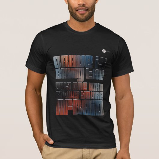 tapfer T-Shirt (Vorderseite)