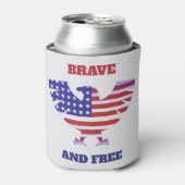 tapfer und frei dosenkühler (Kanne Vorderseite)