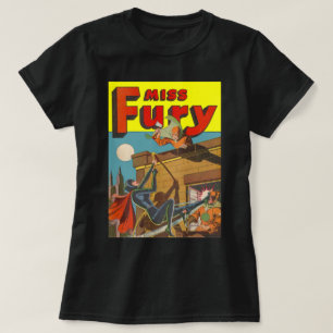 Tapfer und wild entschlossen: Miss Fury, eine Vint T-Shirt