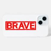 Tapfere Briefmarke Case-Mate iPhone Hülle (Rückseite (Horizontal))
