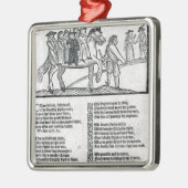 Tapfere Englisch Gypsy Ornament Aus Metall (Links)