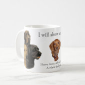 Tapfere Heidi Ho Kaffeetasse (Vorderseite Links)