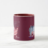 Tapfere Herzen in Maron Tasse (Zentrum)