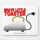 Tapfere kleine Toaster-Mausunterlage Mousepad (Vorne)