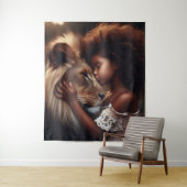 Tapfere Liebe Wandteppich (Beispiel)