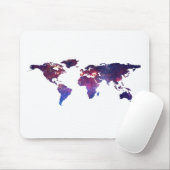 Tapfere neue Weltkarte Mousepad (Mit Mouse)