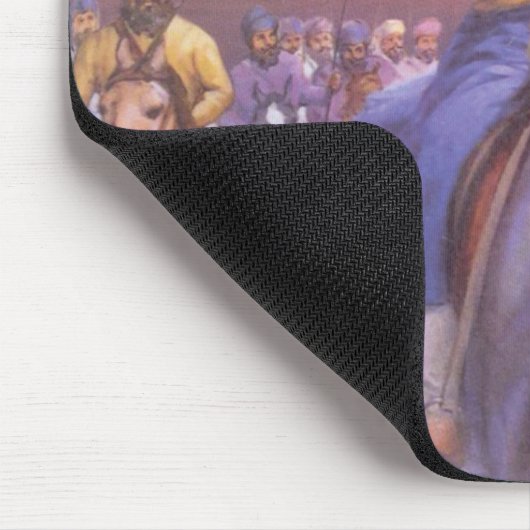 Tapfere SIKHmausunterlage Mousepad (Ecke)
