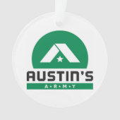 Tapfere u. starke Acrylverzierung Ornament (Vorderseite)