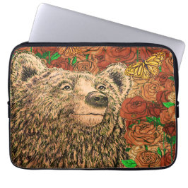 Tapferer Bär Laptopschutzhülle