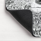 Tapferer Bär Mousepad (Ecke)