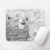Tapferer Bär Mousepad (Mit Mouse)