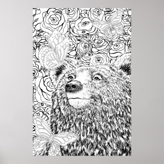Tapferer Bär Poster (Vorne)