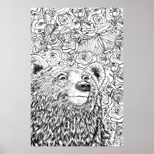 Tapferer Bär Poster (Vorne)