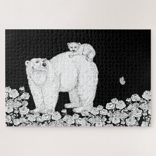 Tapferer Bär Puzzle (Horizontal)