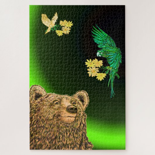 Tapferer Bär Puzzle (Vertikal)