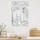 Tapferer Eisbär Poster (Küche)