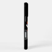 Tapferer Feuerwehrmann bereit iPhone Hülle (Rechte Seite)