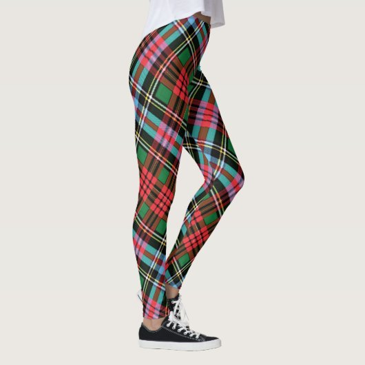 Tapferer HerzTartan Leggings (Rechts)