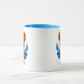 Tapferer kleiner Superheld-Bär. Tasse (Zentrum)
