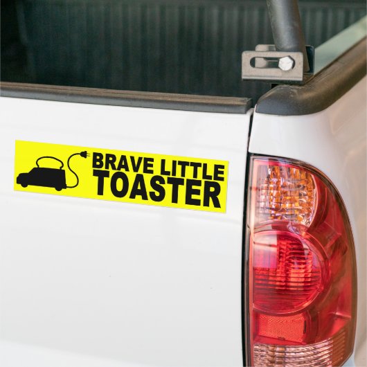 Tapferer kleiner Toaster-Autoaufkleber Autoaufkleber (Auf Lkw)