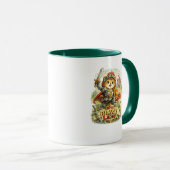 Tapferer Löwenritter Süße Fantasy-Kaffeetasse Tasse (VorderseiteRechts)