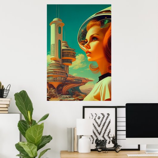 Tapferer neuer Tag Poster (Heimbüro)