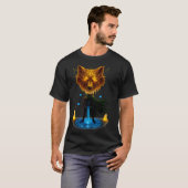Tapferer Ritter Kampfbereit T-Shirt (Vorne ganz)