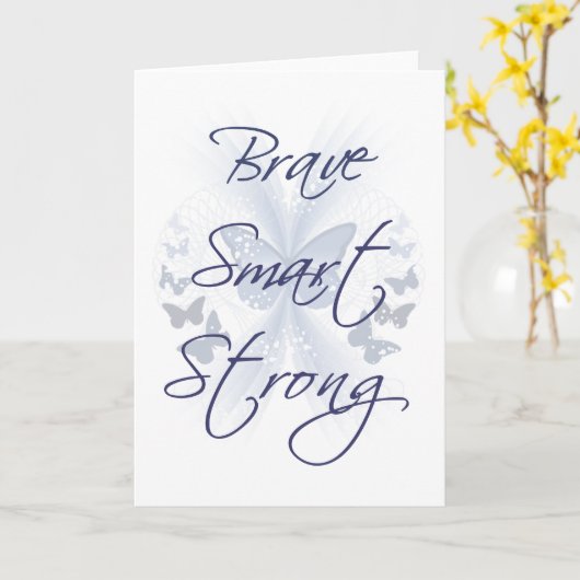 Tapferes intelligentes starkes karte (Gelbe Blume)