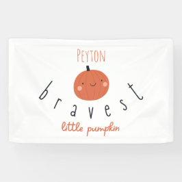 tapferes Kürbisbanner Innenzeichen Banner