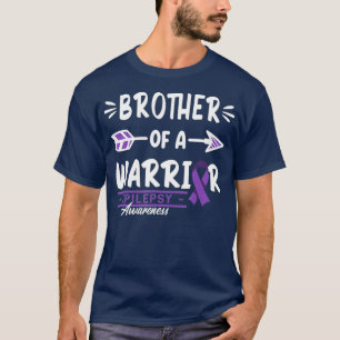 Tapferkeit I Bruder I Epilepsie Bewusstsein I Lila T-Shirt